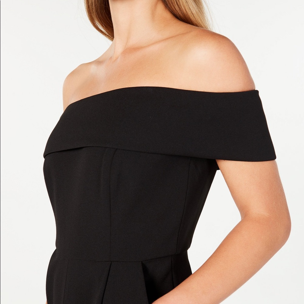 Calvin Klein black jumpsuit with pockets